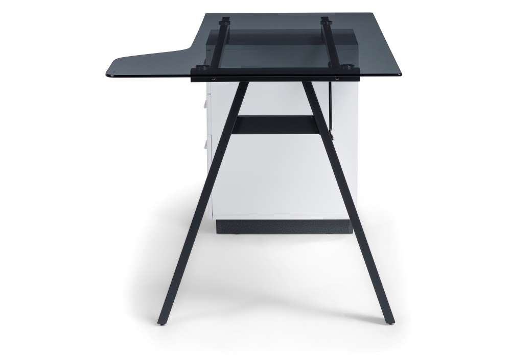 Компьютерный стол Torvi white / black