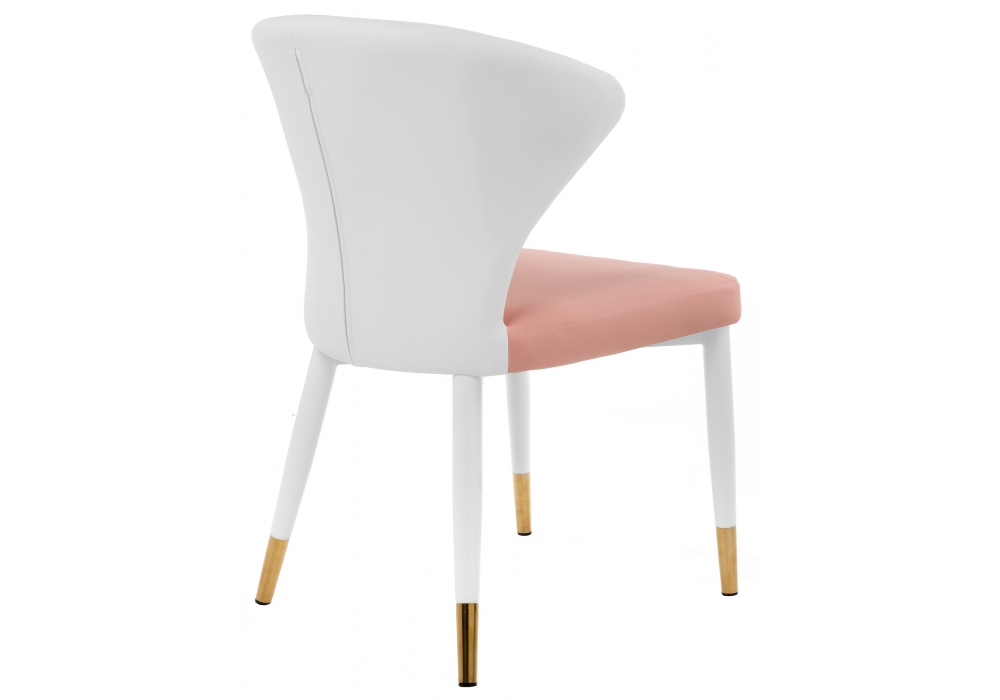 Стул Дарси розово/белый