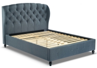 Кровать двуспальная Garson 160х200 blue